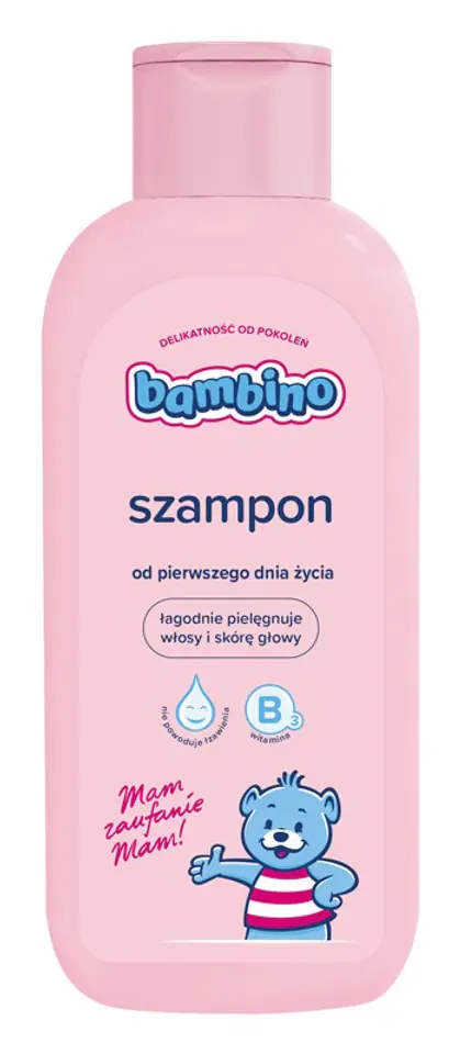 ⁨Bambino Szampon do włosów dla Dzieci i Niemowląt 400 ml⁩ w sklepie Wasserman.eu