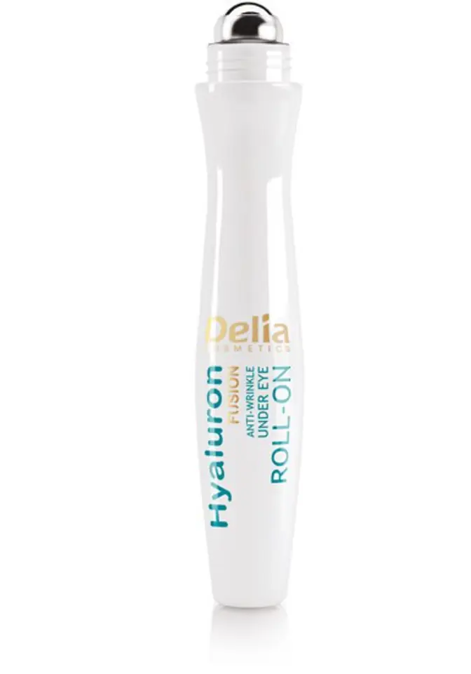 ⁨Delia Cosmetics Hyaluron Fusion 50+ Roll-on liftingujący pod oczy 15ml⁩ w sklepie Wasserman.eu