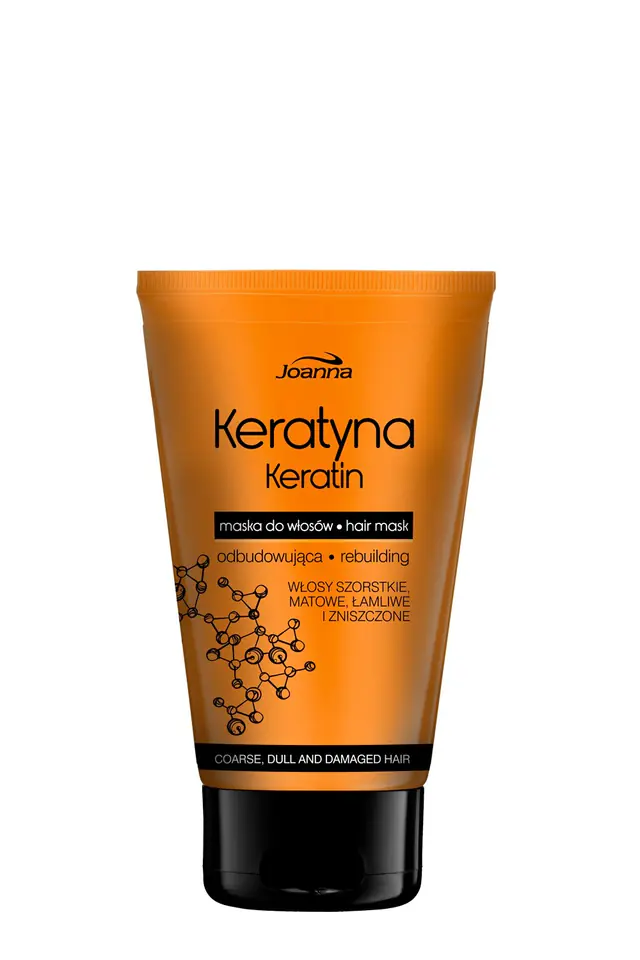 ⁨Joanna Keratyna Mask for brittle, rough and matte hair 150g⁩ at Wasserman.eu