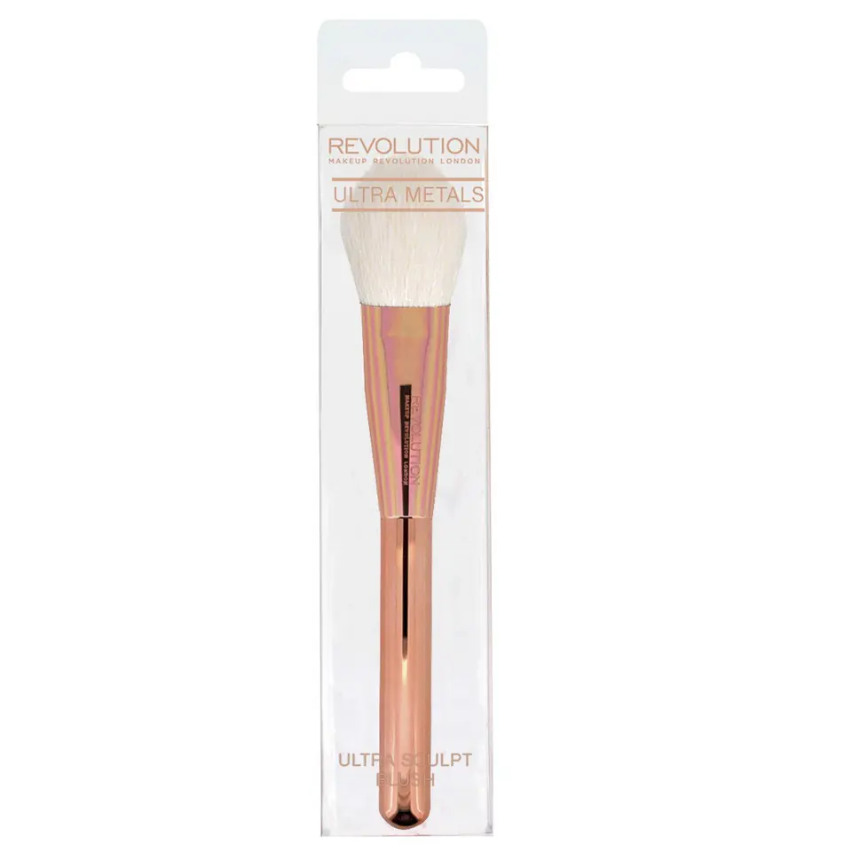 ⁨Makeup Revolution Ultra Metals Face Modeling Brush Sculpt Blush F303 1pcs⁩ at Wasserman.eu