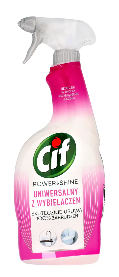 ⁨Cif Power & Shine Spray wybielający 750ml⁩ w sklepie Wasserman.eu