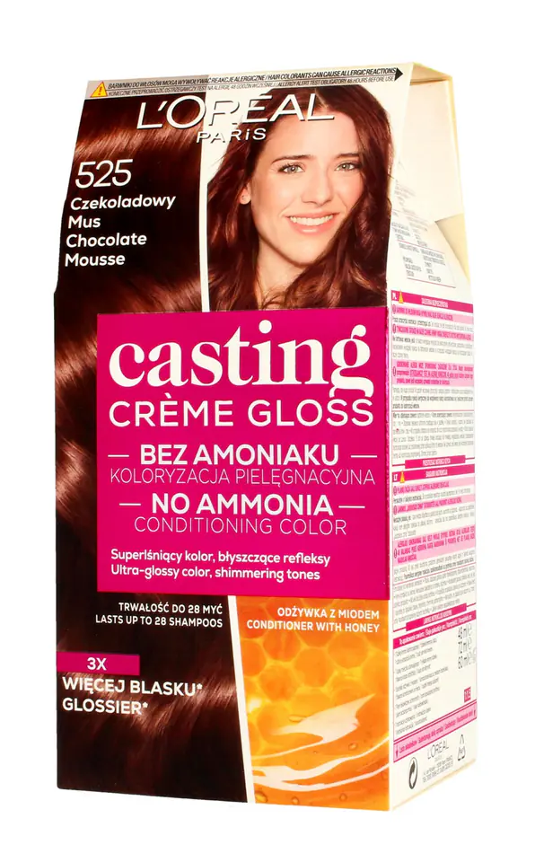 ⁨Casting Creme Gloss Krem koloryzujący nr 525 Czekoladowy Mus 1op.⁩ w sklepie Wasserman.eu