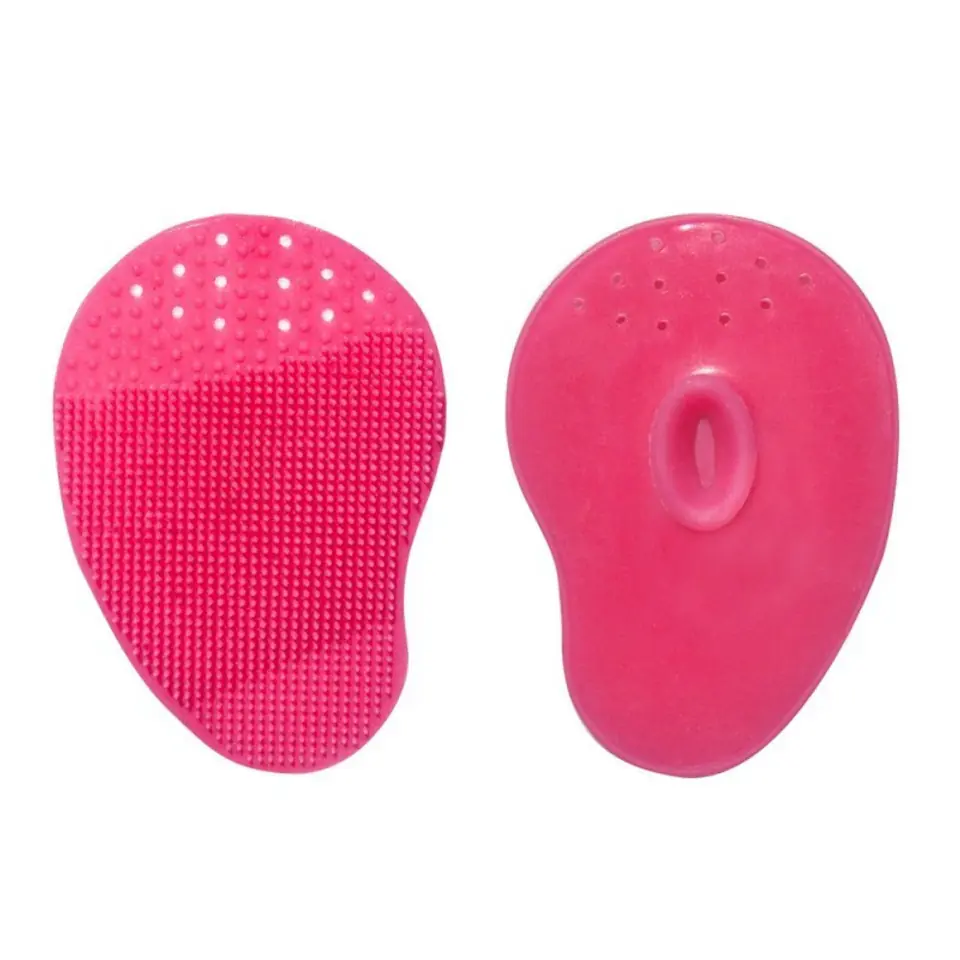 ⁨Donegal Silicone FLAKE for washing and facial massage 5x6,2x1,5cm (4308) 1pcs⁩ at Wasserman.eu