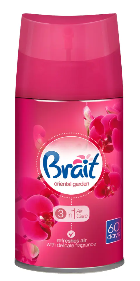 ⁨Brait Air Care 3in1 Odświeżacz automatyczny - zapas Oriental Garden 250ml⁩ w sklepie Wasserman.eu