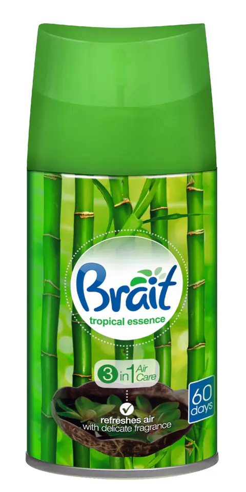 ⁨Brait Air Care 3in1 Automatic Freshener - Tropical Essence Stock 250ml⁩ at Wasserman.eu