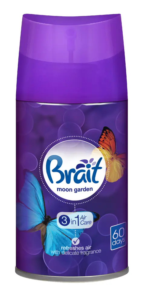 ⁨Brait Air Care 3in1 Automatic Freshener - Stock Moon Garden 250ml⁩ at Wasserman.eu