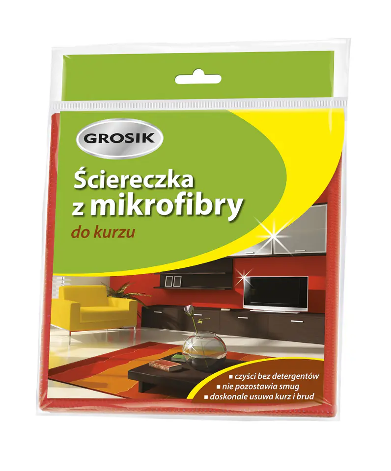 ⁨Sarantis Jan Essential Grosik Microfiber Dust Cloth 1pcs⁩ at Wasserman.eu