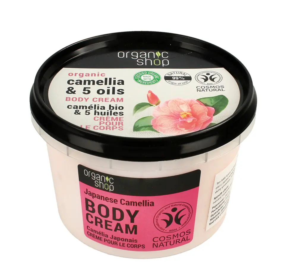 ⁨Organic Shop Japanese Camellia Body Cream 250ml⁩ at Wasserman.eu