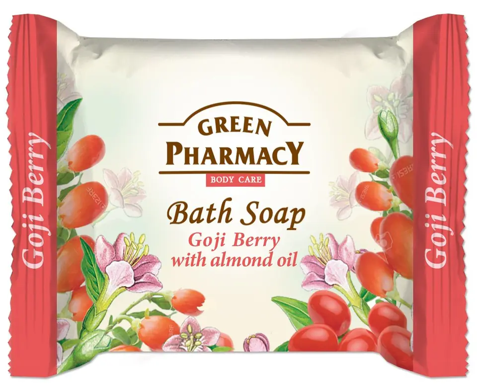 ⁨Green Pharmacy Body Care Mydło w kostce Goji Berry 100g⁩ w sklepie Wasserman.eu
