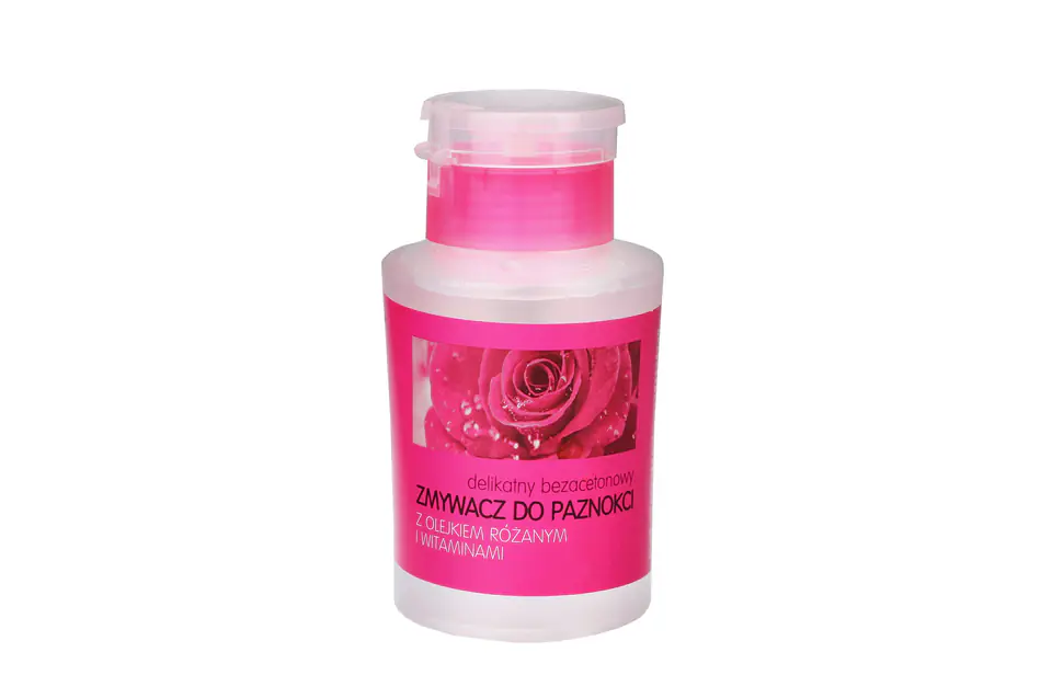 ⁨Dramers Nail Polish remover without acetone Rose 175ml⁩ at Wasserman.eu