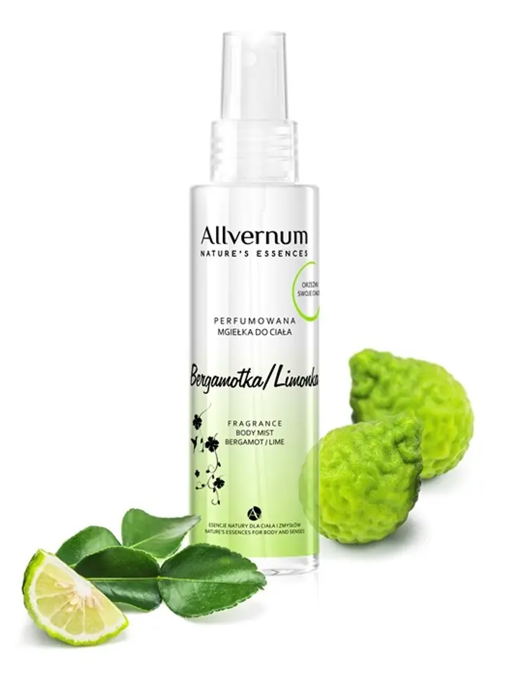 ⁨Allvernum Nature`s Essences Mgiełka do ciała perfumowana Bergamotka & Limonka  125ml⁩ w sklepie Wasserman.eu