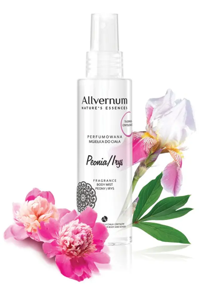 ⁨Allvernum Nature's Essences Perfumed Body Mist Peonia & Iris 125ml⁩ at Wasserman.eu