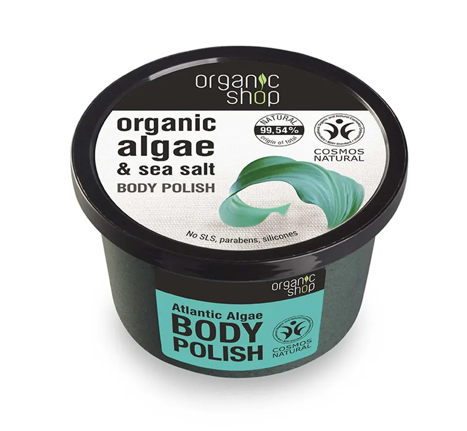 ⁨Organic Shop Body Scrub Atlantic Algae 250 ml⁩ at Wasserman.eu