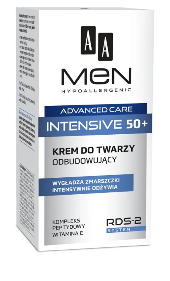 ⁨AA Men Adventure Care Krem do twarzy Intensive 50+ odbudowujący 50ml⁩ w sklepie Wasserman.eu