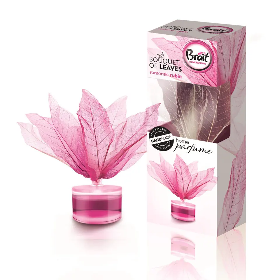 ⁨Brait Bouquet of Leaves Listki odświeżające powietrze Romantic Ruby 50ml⁩ w sklepie Wasserman.eu