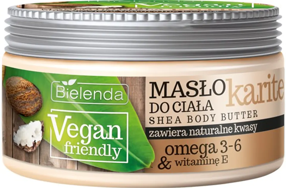 ⁨Bielenda Vegan Friendly Masło do ciała Karite 250ml⁩ w sklepie Wasserman.eu