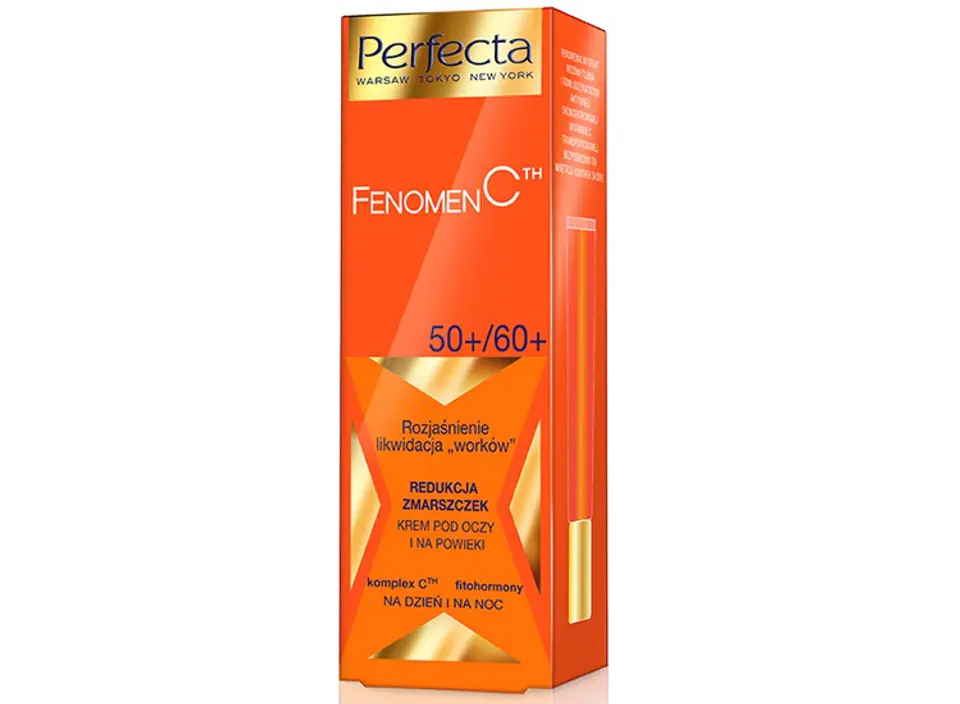 ⁨Perfecta Fenomen C 50+/60+ Eye and eyelid cream Brightening, elimination of "bags", reduction of wrinkles 15ml⁩ at Wasserman.eu