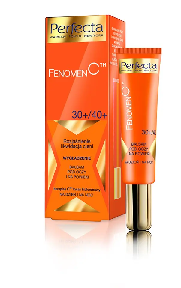 ⁨Perfecta Fenomen C 30+/40+ Eye and eyelid lotion Brightening, removing shadows, smoothing 15ml⁩ at Wasserman.eu