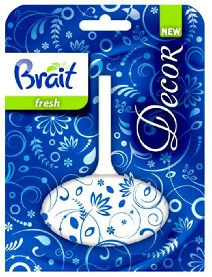 ⁨Brait Kostka toaletowa Decor 1-fazowa do WC Fresh 40g⁩ w sklepie Wasserman.eu