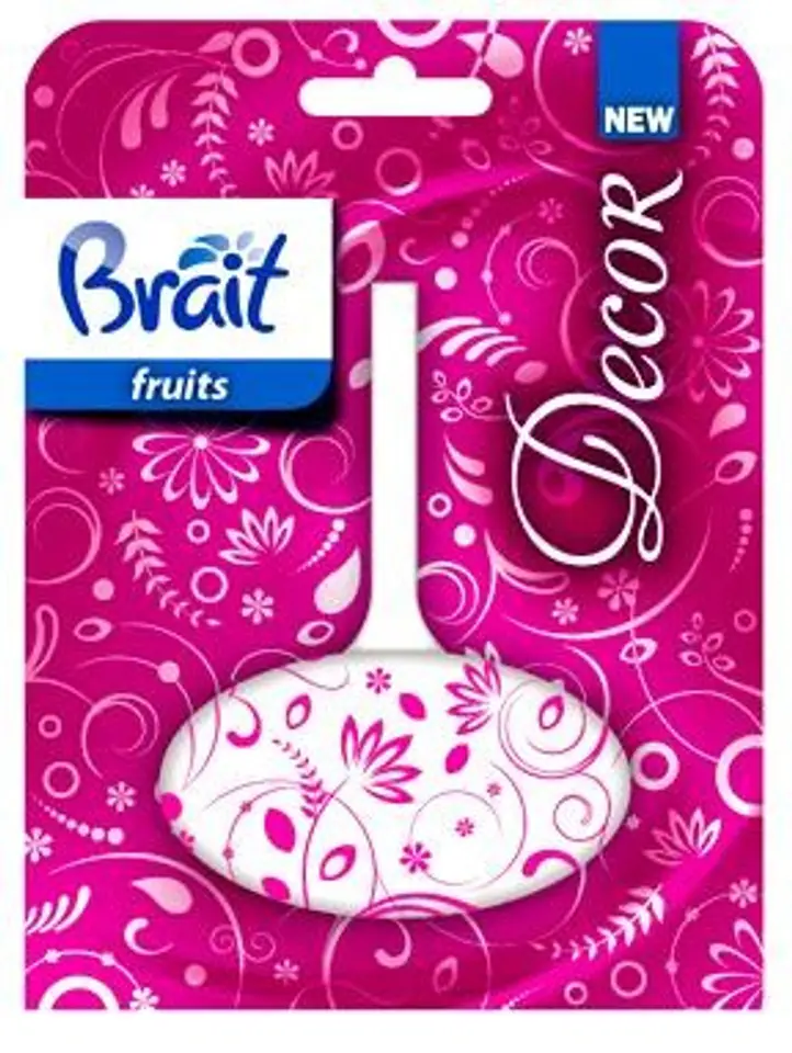 ⁨Brait Kostka toaletowa Decor 1-fazowa do WC Fruits 40g⁩ w sklepie Wasserman.eu
