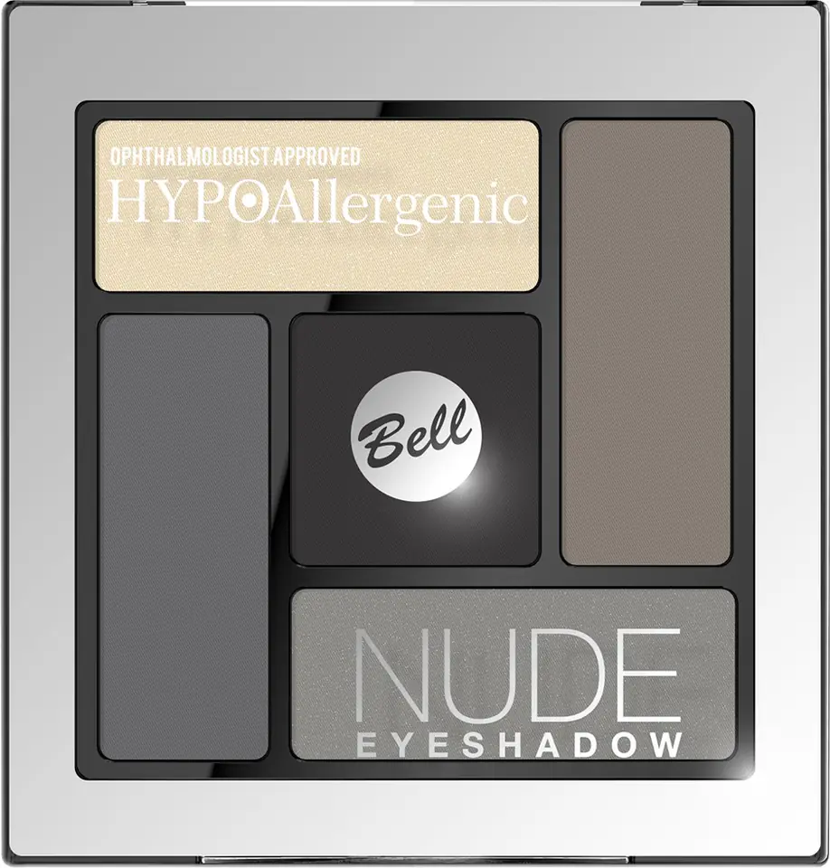 ⁨Bell Hypoallergenic Cienie do powiek Nude satynowo-kremowe nr 02 1szt⁩ w sklepie Wasserman.eu