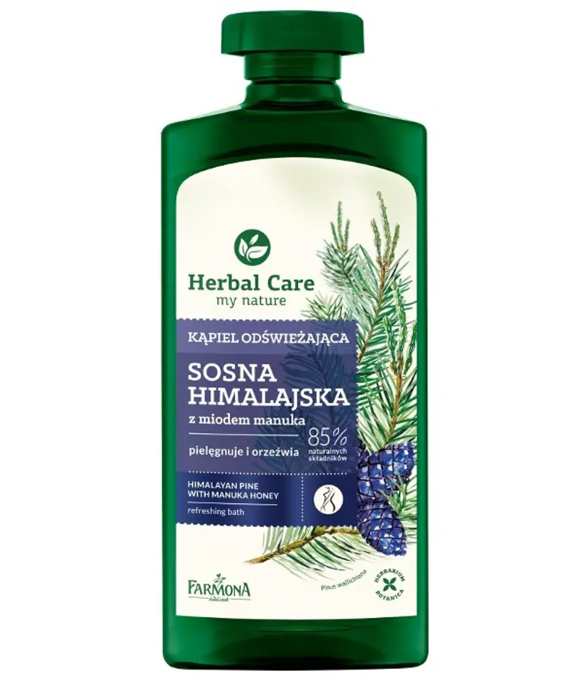 ⁨Farmona Herbal Care Kąpiel odświeżająca Sosna Himalajska 500ml⁩ w sklepie Wasserman.eu