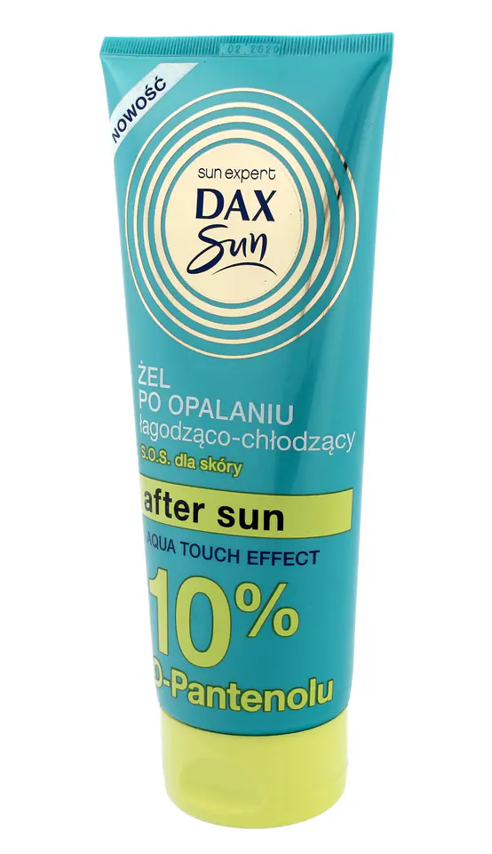 ⁨Dax Sun Żel po opalaniu łagodząco-chłodzący S.O.S z 10% D-Pantenolem 200ml⁩ w sklepie Wasserman.eu