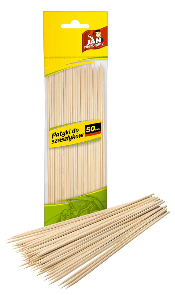 ⁨Jan Konieczny Sticks for skewers 1op.-50pcs⁩ at Wasserman.eu
