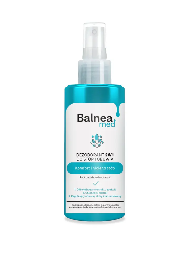 ⁨Barwa Balnea Foot Specjalistyczny Dezodorant do stóp i obuwia 150ml⁩ w sklepie Wasserman.eu