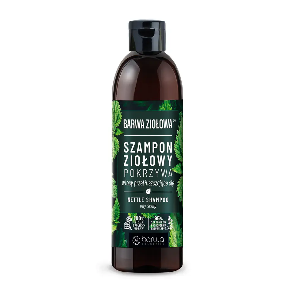 ⁨Herbal Hair Shampoo Nettle - oily hair 250ml⁩ at Wasserman.eu