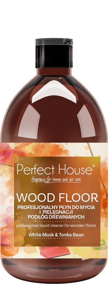⁨Color Perfect House Wood Floor Professional Liquid for washing wooden floors 500ml⁩ at Wasserman.eu