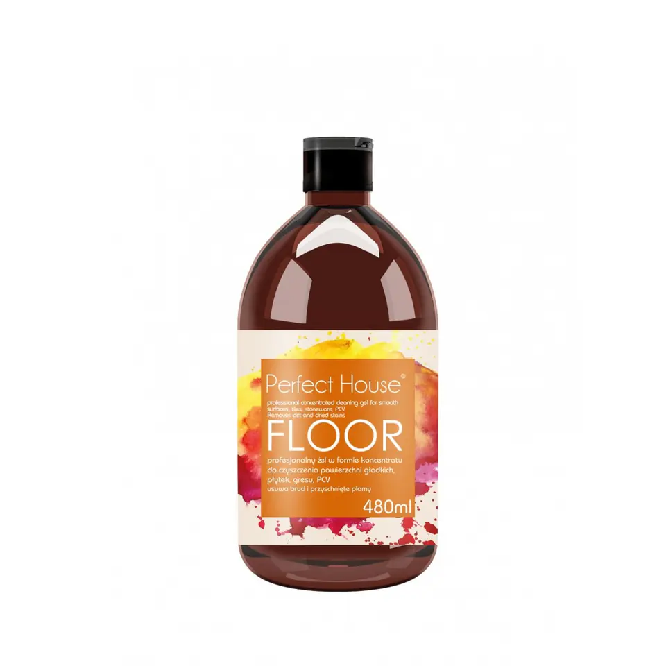 ⁨Perfect House Floor Professional Gel-concentrate for smooth surfaces 480ml⁩ at Wasserman.eu