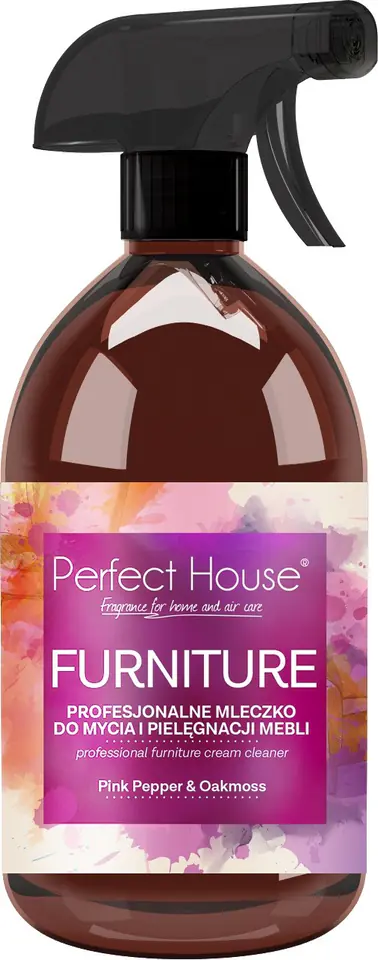 ⁨Barwa Perfect House Furniture Profesjonalne Mleczko do mycia i pielęgnacji mebli 450ml⁩ w sklepie Wasserman.eu