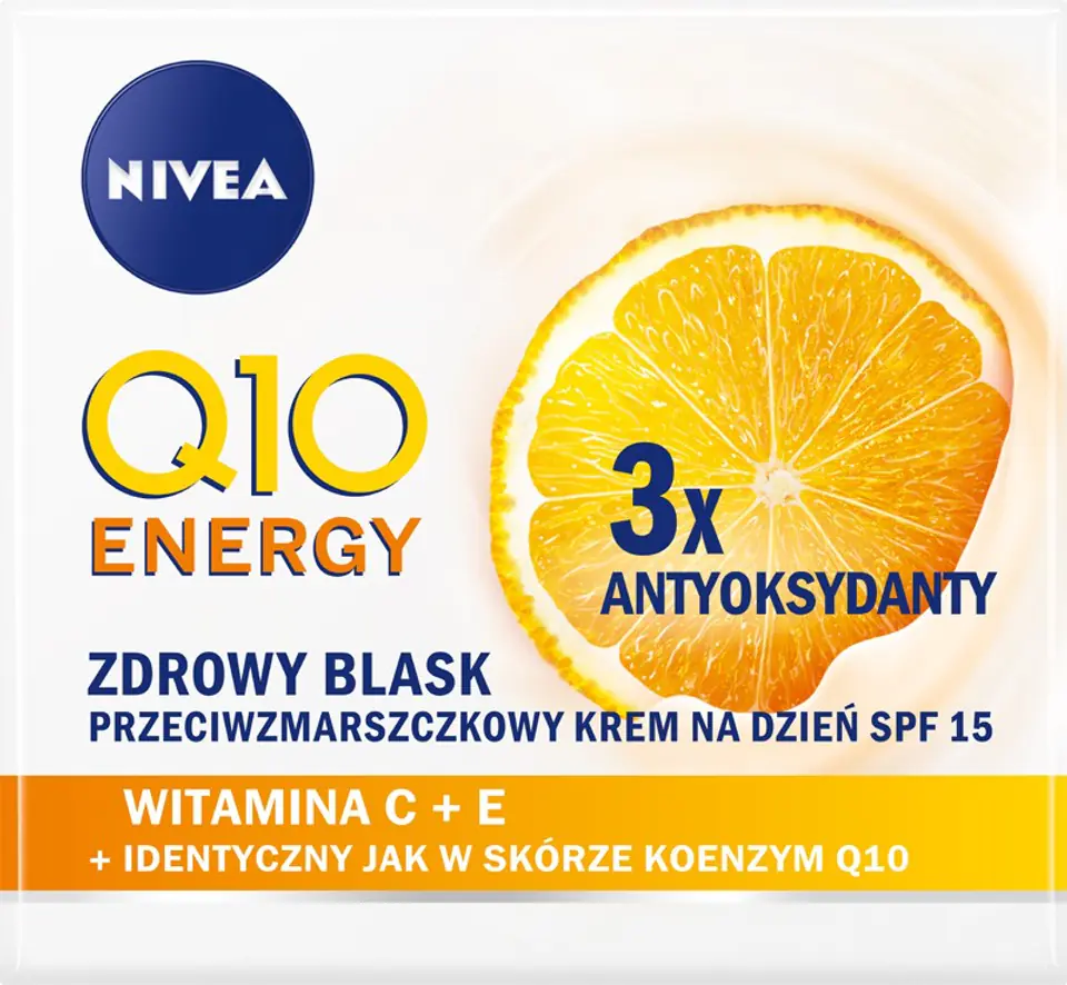 ⁨Nivea Q10 Plus C Krem przeciwzmarszczkowy energetyzujący na Dzień SPF15 50ml⁩ w sklepie Wasserman.eu