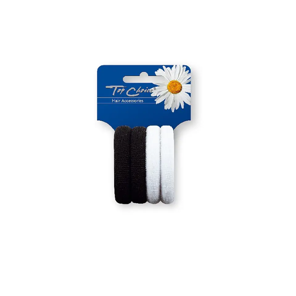 ⁨Top Choice Hair Erasers White & Black 1op.-4pcs⁩ at Wasserman.eu