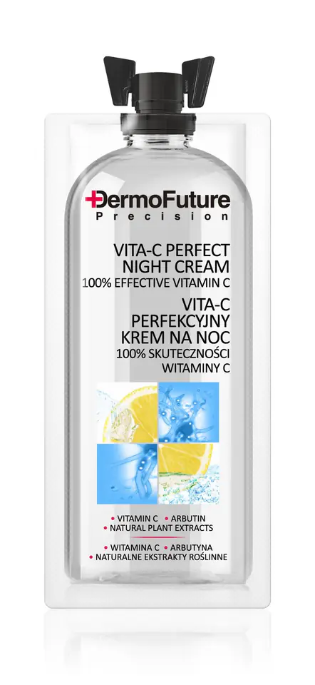 ⁨Dermofuture Precision Vita-C Perfekcyjny krem na noc 12ml⁩ w sklepie Wasserman.eu