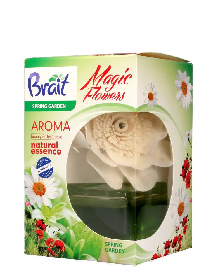 ⁨Brait Magic Flower Dekoracyjny Odświeżacz powietrza Spring Garden 75ml⁩ w sklepie Wasserman.eu