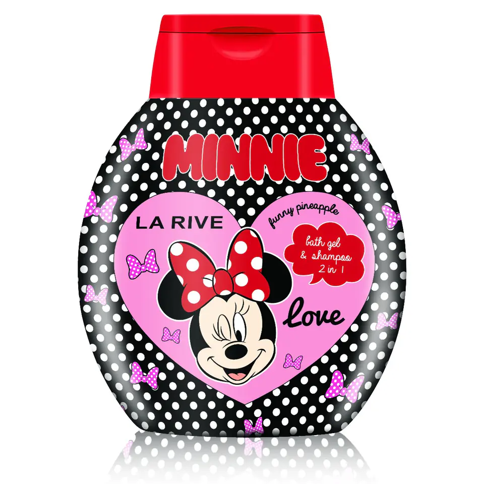 ⁨La Rive Disney Love Minnie Shampoo & Bath Gel 2in1 250ml⁩ at Wasserman.eu