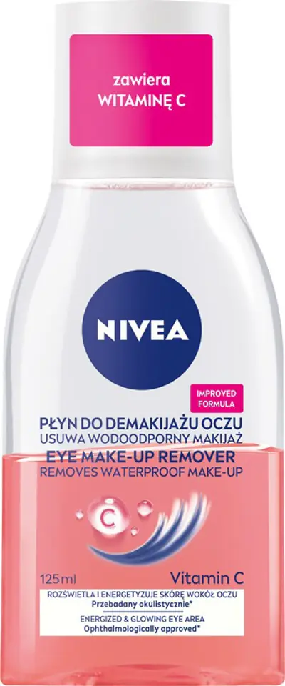 ⁨Nivea Płyn do demakijażu oczu dwufazowy 125ml⁩ w sklepie Wasserman.eu