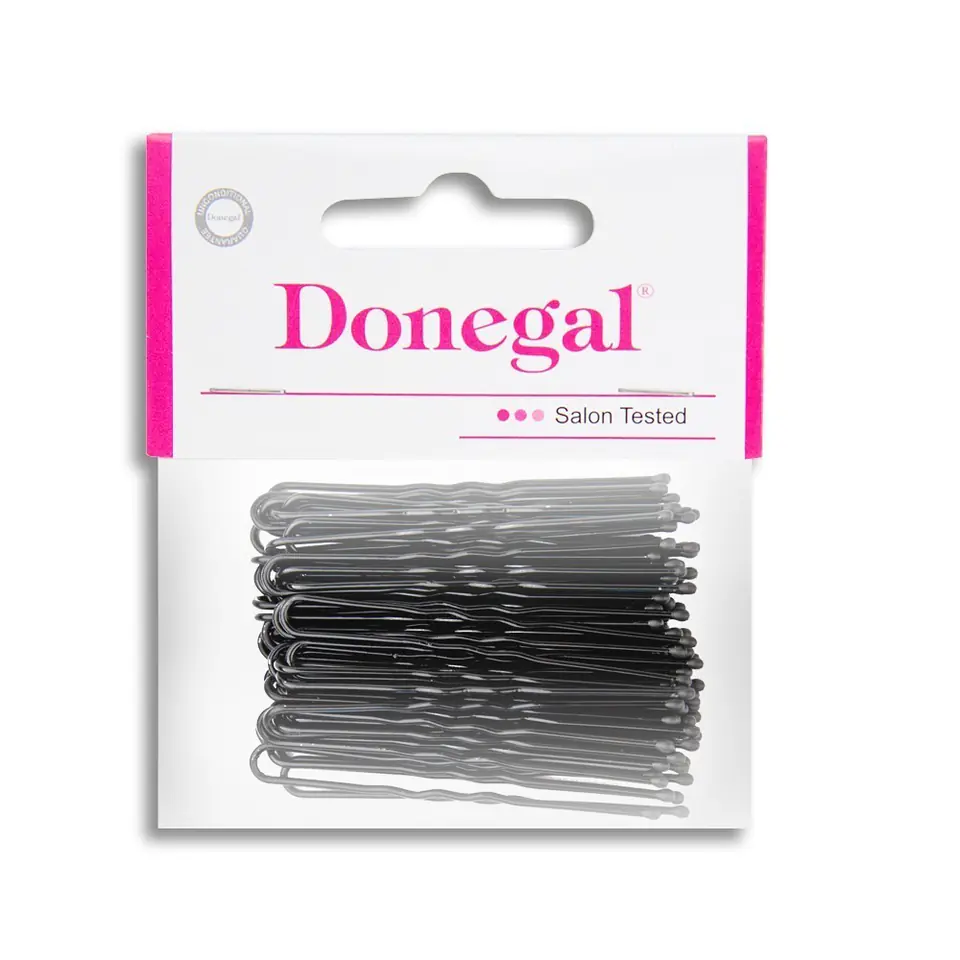 ⁨Donegal WSUWKA KOKÓWKA czarna 6cm (5095) 1op.-50szt⁩ w sklepie Wasserman.eu