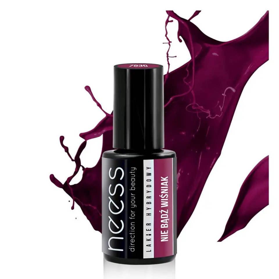 ⁨Neess Hybrid polish 7530 Ruby Scandal 4ml⁩ at Wasserman.eu