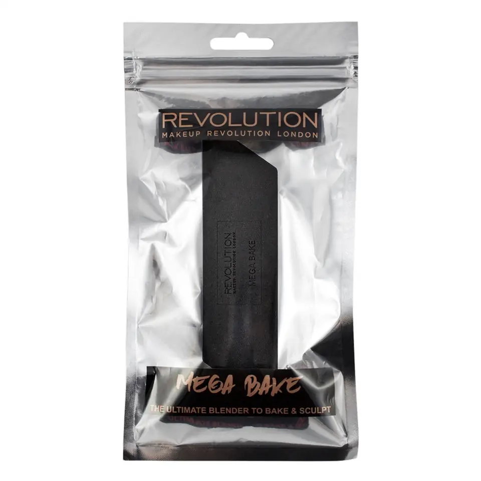 ⁨Makeup Revolution Applicators Makeup Sponge Mega Bake 1pcs⁩ at Wasserman.eu