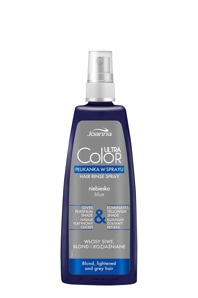 ⁨Joanna Ultra Color System Hair rinse blue spray 150ml⁩ at Wasserman.eu