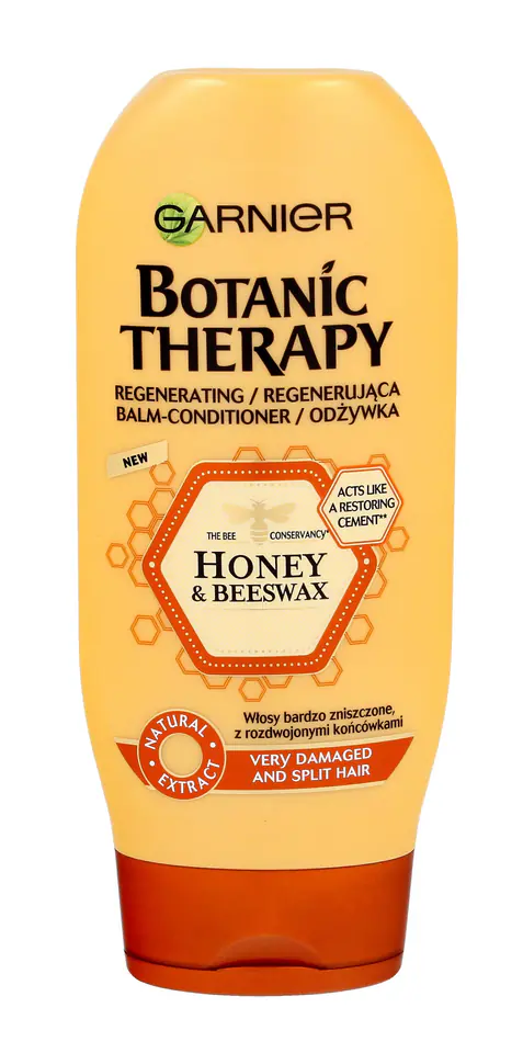 ⁨Garnier Botanic Therapy Miód & Propolis Odżywka do włosów bardzo zniszczonych 200ml⁩ w sklepie Wasserman.eu