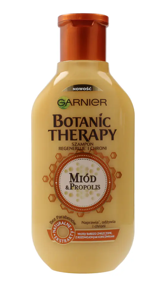 ⁨Garnier Botanic Therapy Miód & Propolis Szampon do włosów bardzo zniszczonych 400ml⁩ w sklepie Wasserman.eu