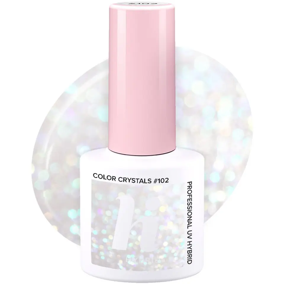 ⁨Hi Hybrid Hybrid polish no. 102 Color Crystals 5ml⁩ at Wasserman.eu