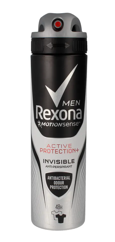 ⁨Rexona Motion Sense Men Deodorant spray Active Protection+ Invisible 150ml⁩ at Wasserman.eu