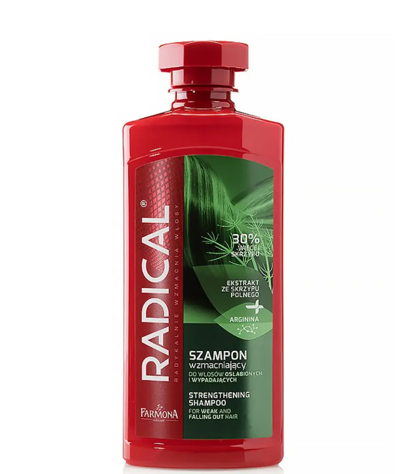 ⁨Farmona Radical Strengthening shampoo for weakened and falling out hair Horsetail 400ml⁩ at Wasserman.eu