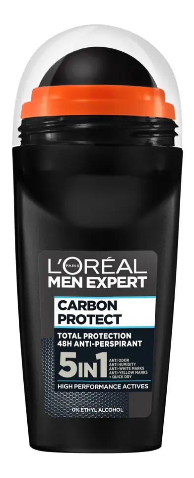 ⁨Loreal Men Expert Roll-on Carbon Protect Deodorant 4in1 50ml⁩ at Wasserman.eu