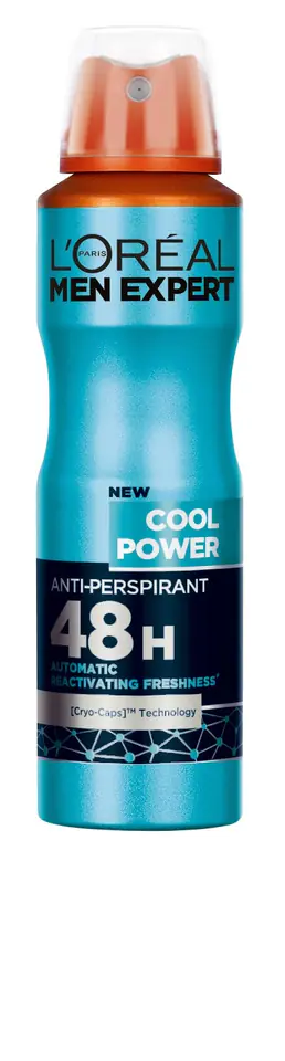 ⁨Loreal Men Expert Deodorant Spray Cool Power 150ml⁩ at Wasserman.eu